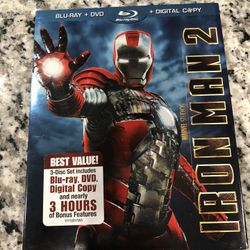 Iron Man 2 Bluray/Dvd