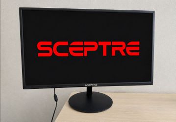 Sceptre 27" LED Monitor (1080p, 75Hz) + Power Supply & Bonus Keyboard