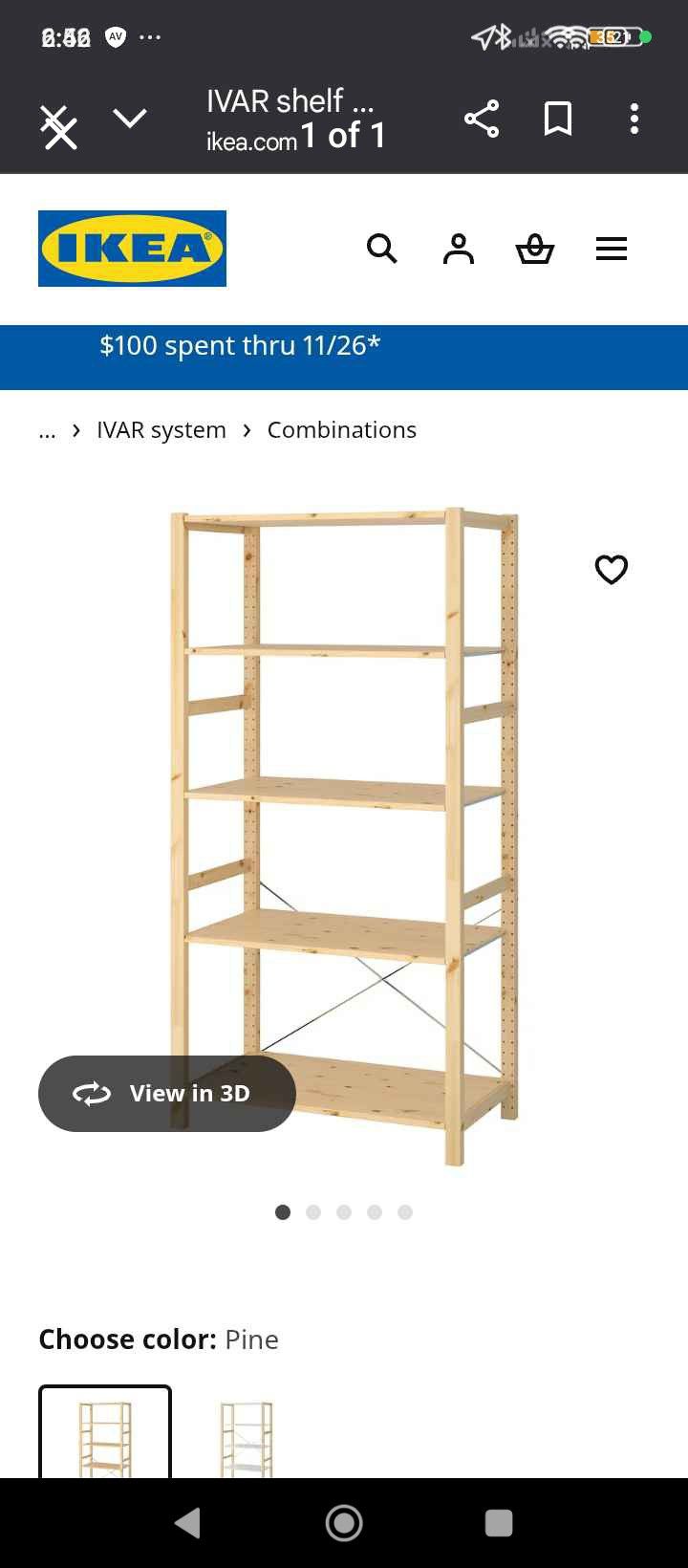 Shelving Unit With The Canvas Cover!