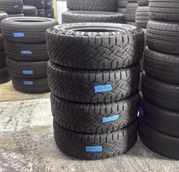 265 65 17 GoodYear Wrangler Duratac Set of 4 Used