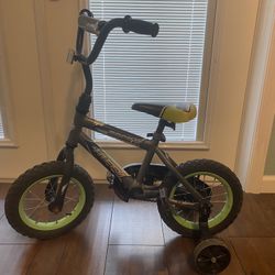 Kids 12 Inch Huffy Bike With Training Wheels