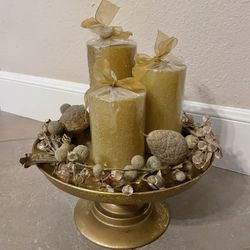 CANDLE CENTERPIECE FOR ONLY $12.00