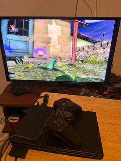 Sony PlayStation 2 Slim Console with Controller