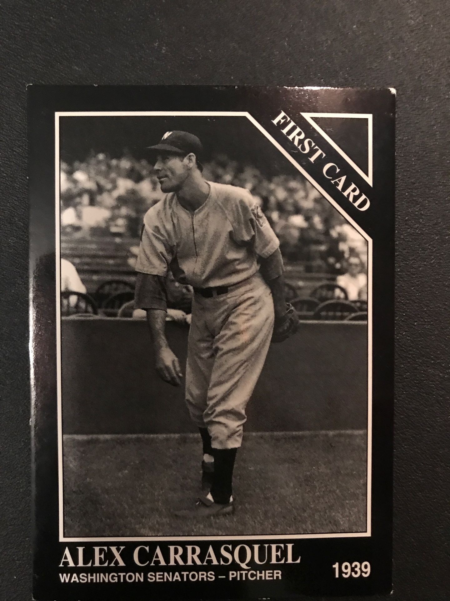 Old baseball card