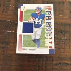 Cam Skattebo Rookie Phenom Patch Donruss