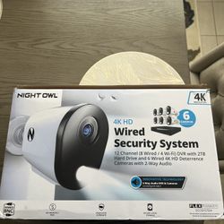 Night Owl 4K Wired Security System 