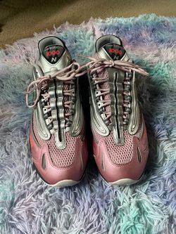 Pink and silver new balance 1000