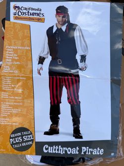 Adult pirate costume