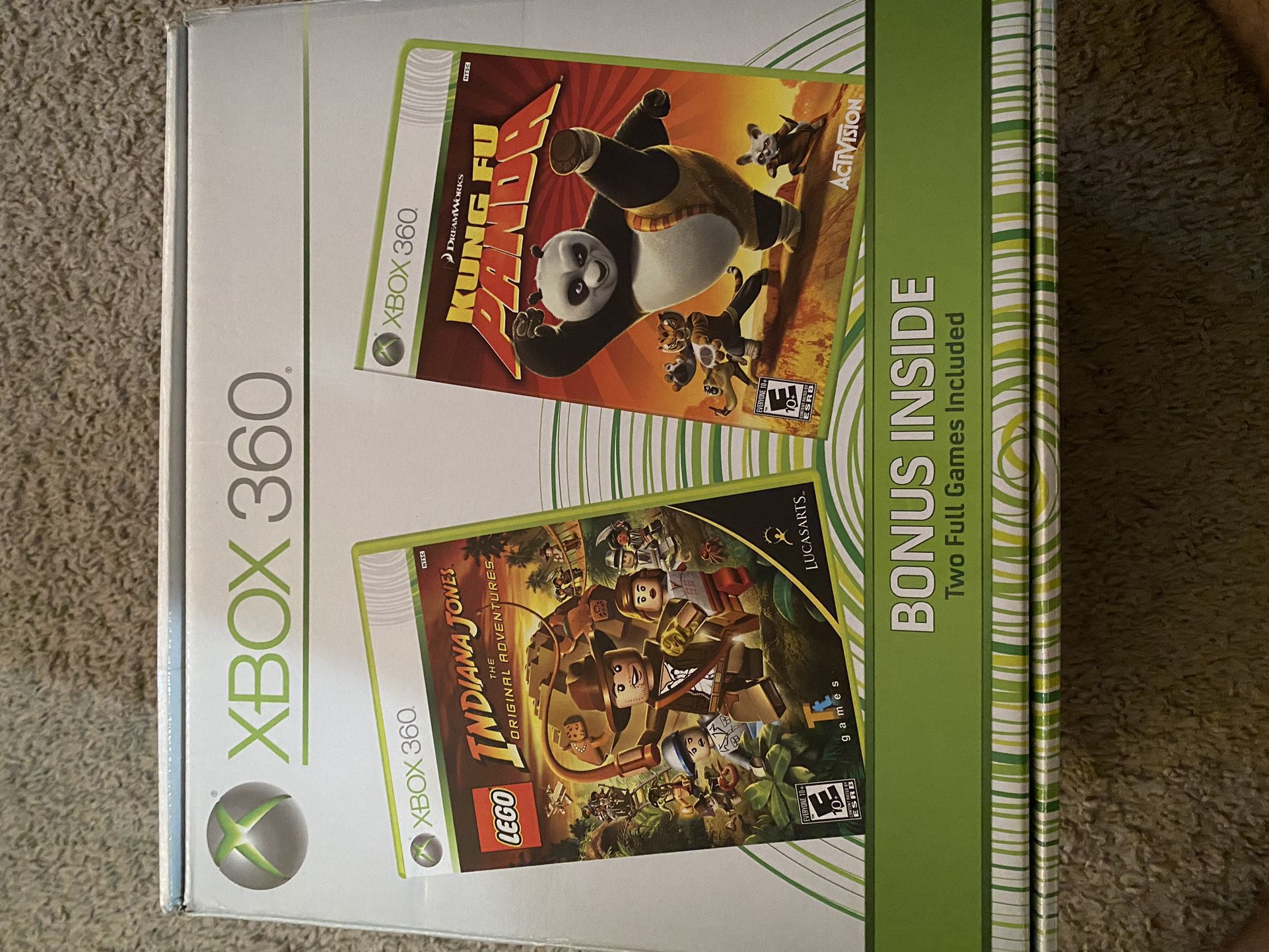 Xbox 360 60GB W/6 Games