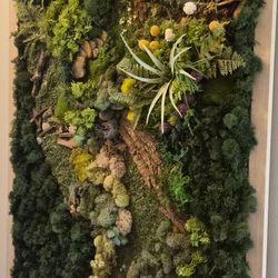 Large Moss Art 