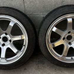 17x9 Wheels 4 Lug Square Wheels