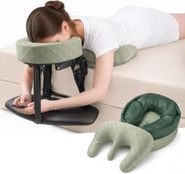 Adjustable Face-Down Pillow & Headrest