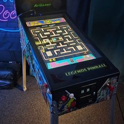 Vintage Legends Virtual Pinball Machine With Over 750 Tables and Vertical Arcade Games 