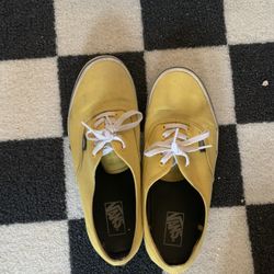 Yellow Vans Size 11