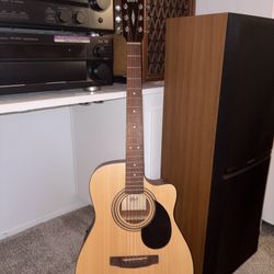 Cort AF515CE Acoustic-Electric Guitar - Mint Condition w/ Built-in Tuner