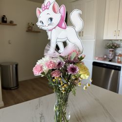 Marie Birthday Center Piece Decor 