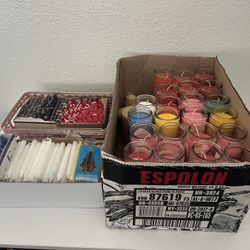 Variety Of Spell And Jar Candles Including Blessed Ones