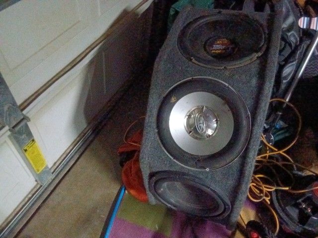 Speaker No Good Box Is Solid 3x12inch Woofer