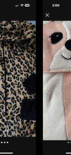 Adult Hoodie Onesies/ size Lg / 2 for 15.00 