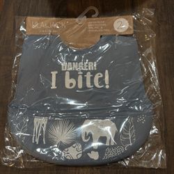 Lila & Jack 2 Silicone Bibs