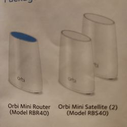 Orbi 3 Pc Mini Router RBR40