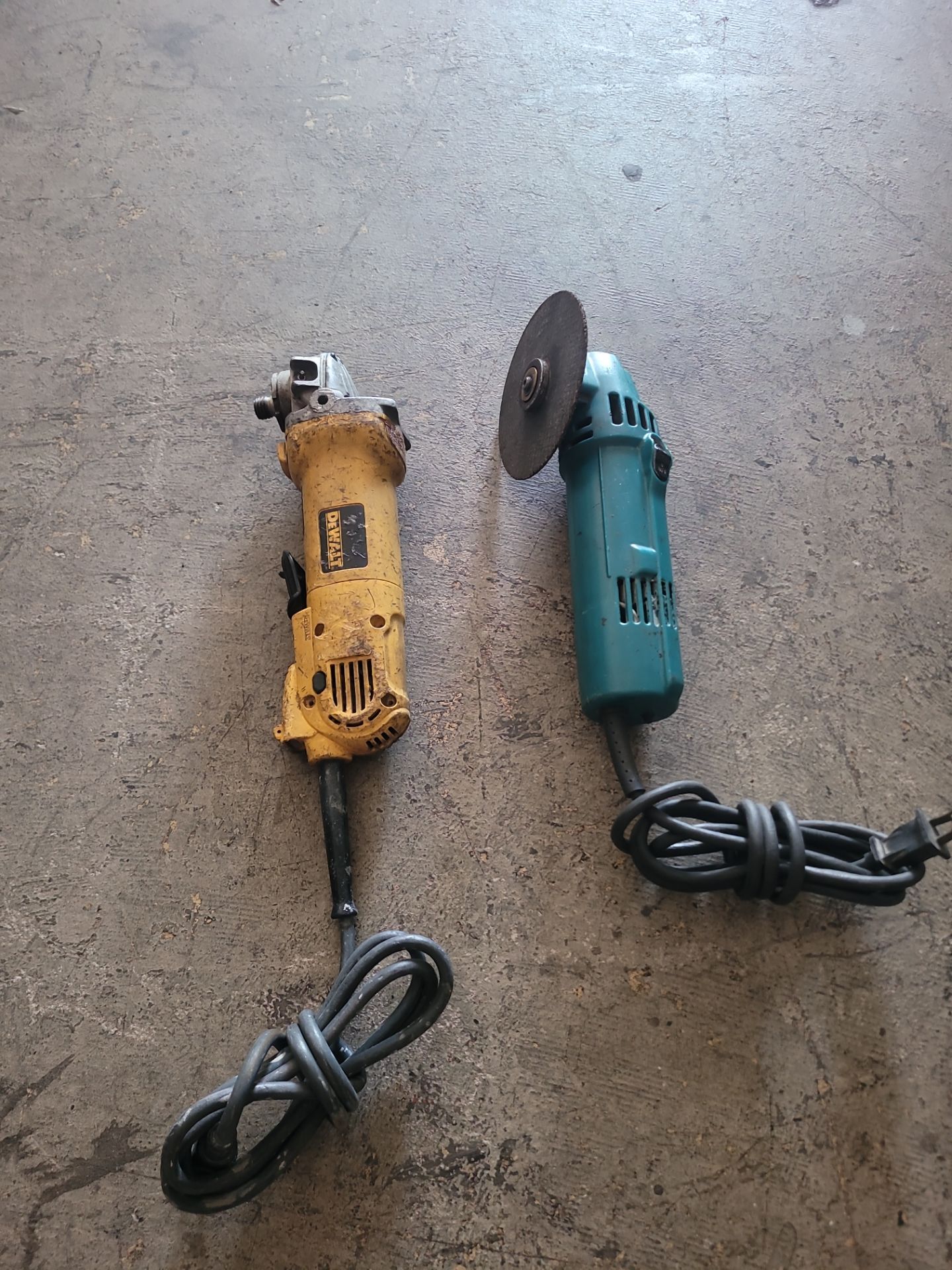 4 1/2 angle grinders