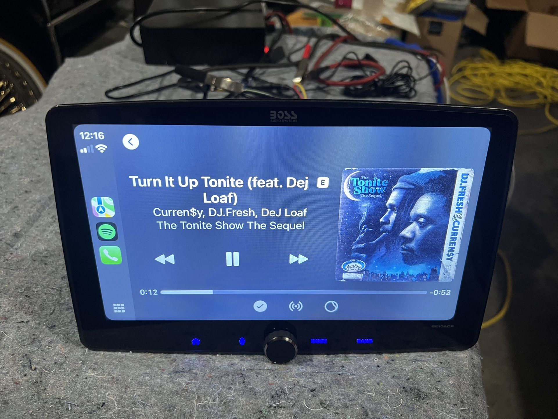 BOSS 10.1” Display Audio Elite BE10ACP Apple CarPlay/Android Auto