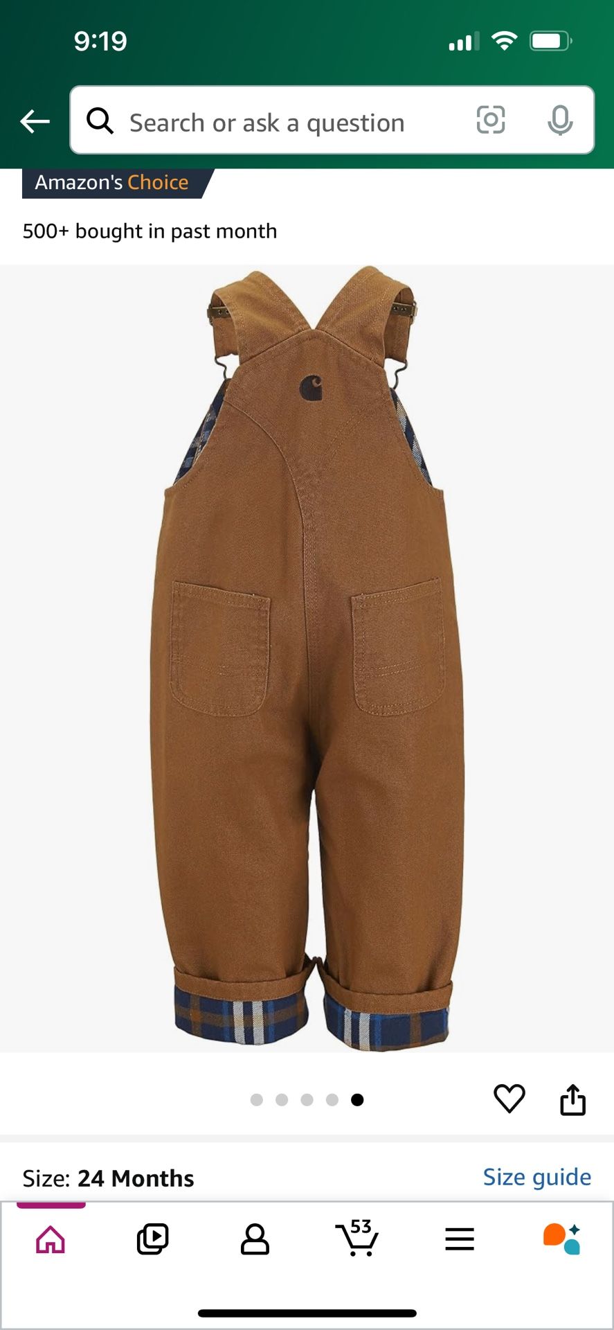 Carhartt Overalls