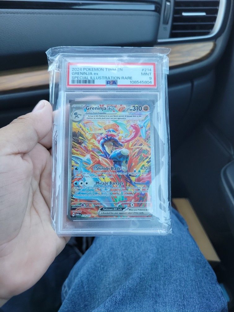 Greninja Ex Mint 9 Psa Card