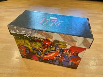 Marvel 1776 Comic Book Storage Box - Avengers Spider Man Hulk X-men Fantastic Four Iron Man