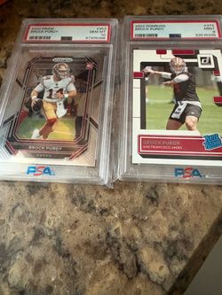 Brock Purdy PSA Graded Rookie Card Lot