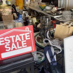 ESTATE SALE - furniture, China, tables, lamps