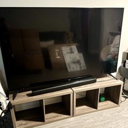 ONN 75” Flat Screen Smart Tv W/Rife 6 Speaker