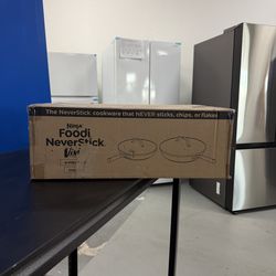 Ninja Foodi Neverstick Vivid 4 Piece Set Cobalt