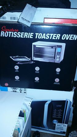 ROTOSSERIE TOASTER OVEN