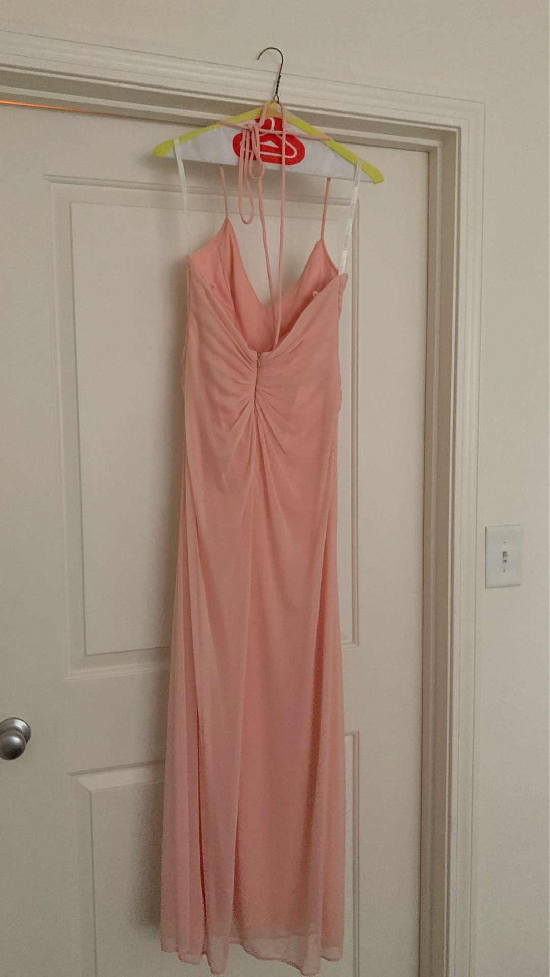 David’s bridal halter dress size 6