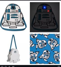 Star Wars R2-D2 Loungefly Light-Up Crossbody Bag by Loungefly