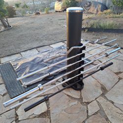 Barbells and Powersystems Barbell Stand Selling All Separately!! Make me an Offer!!