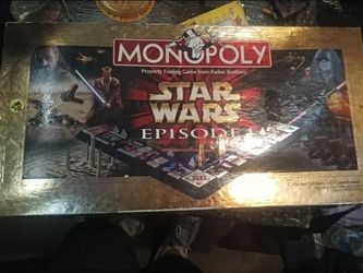 1999 Monopoly: Star Wars Episode I Collector’s Edition