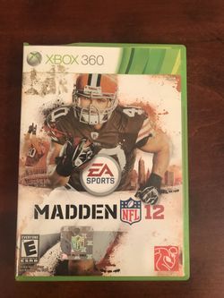 Xbox 360 Game Madden 12