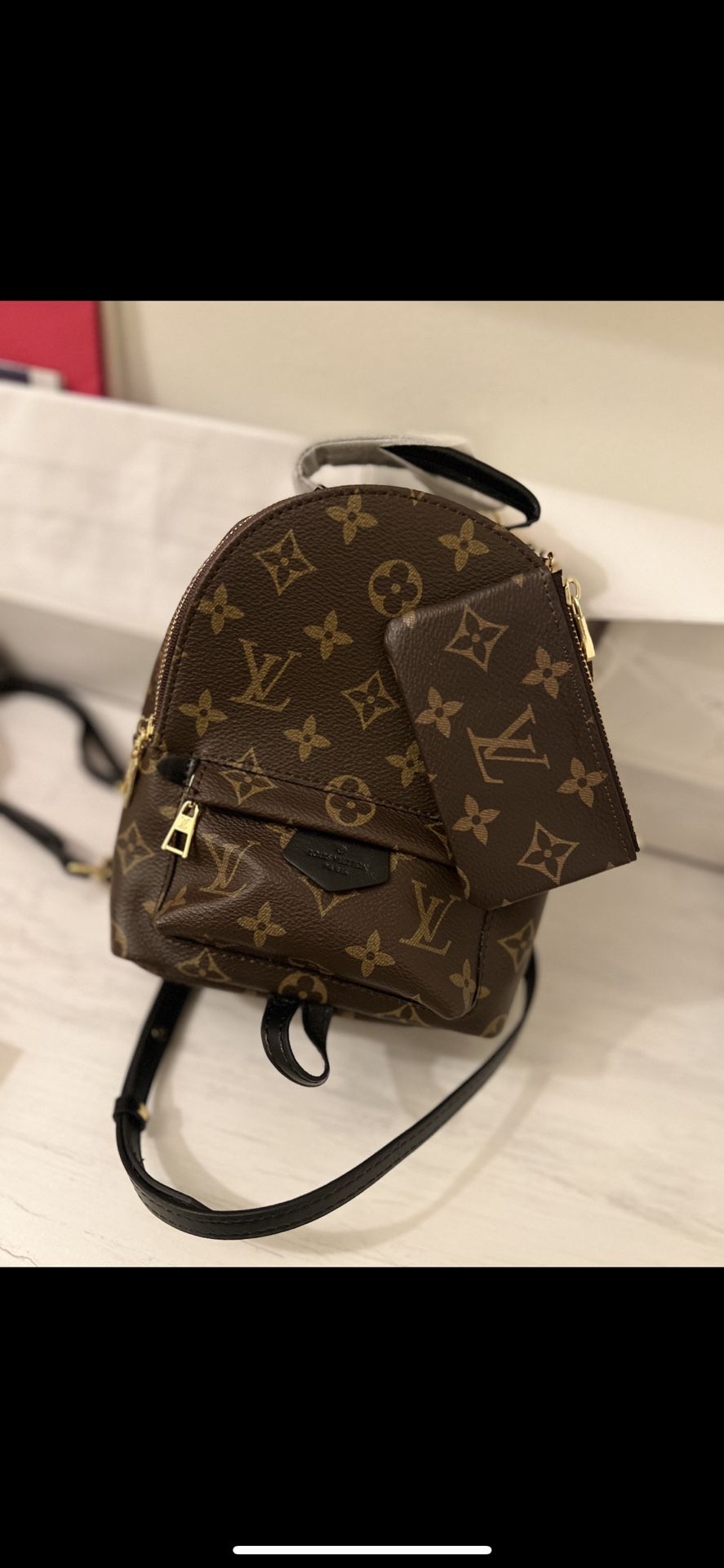 Backpack L..V with Coin Purse