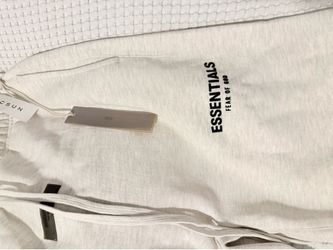 Essentials medium light grey sweatpants