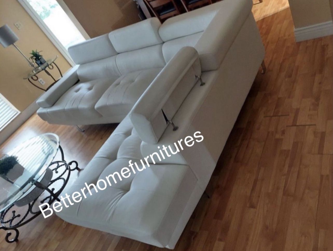 New sectional in box- $0 interest Finance available- shop now pay later.