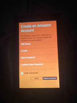 Amazon fire Tablet