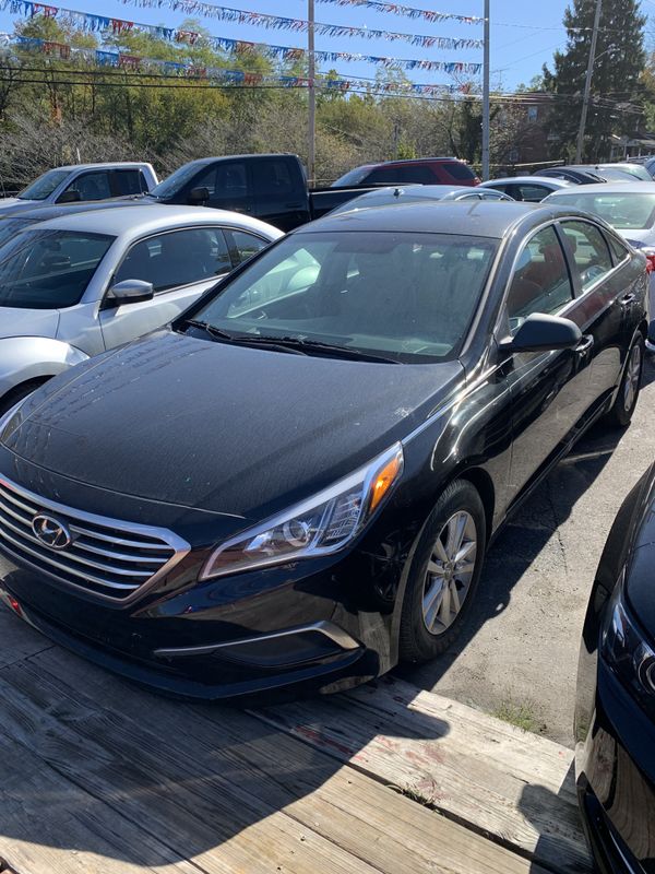 2016 Hyundai Sonata SE Black clean all credit dealer for Sale in