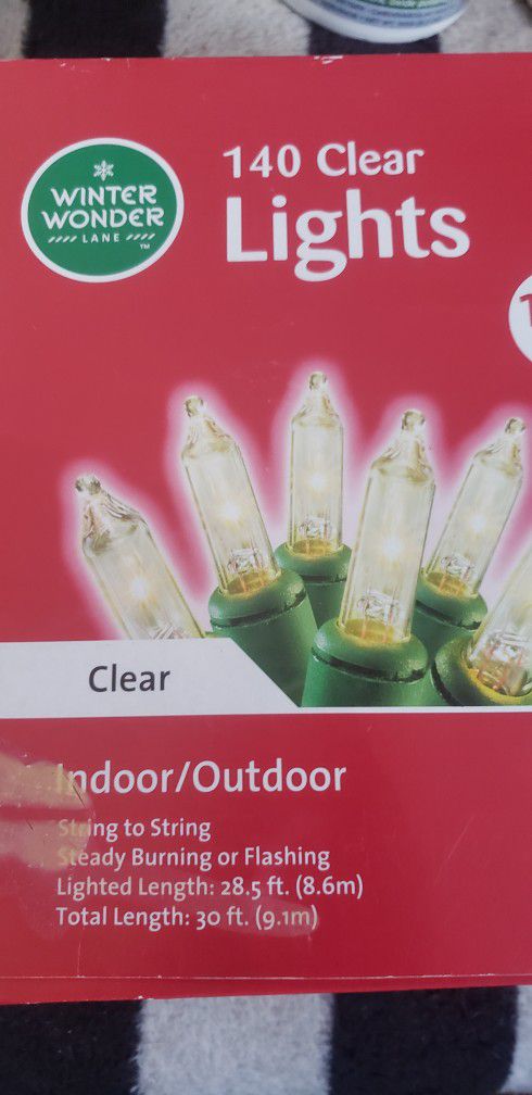 140 clear lights indoor outdoor