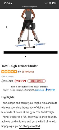 Total thigh trainer sale