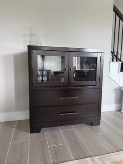 Contemporary Cabinet with Drawers