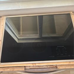 Kitchenaid 30 in stovetop n wall oven