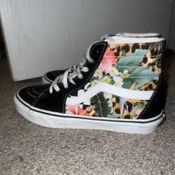 High Top Vans (Animal & Floral Print)